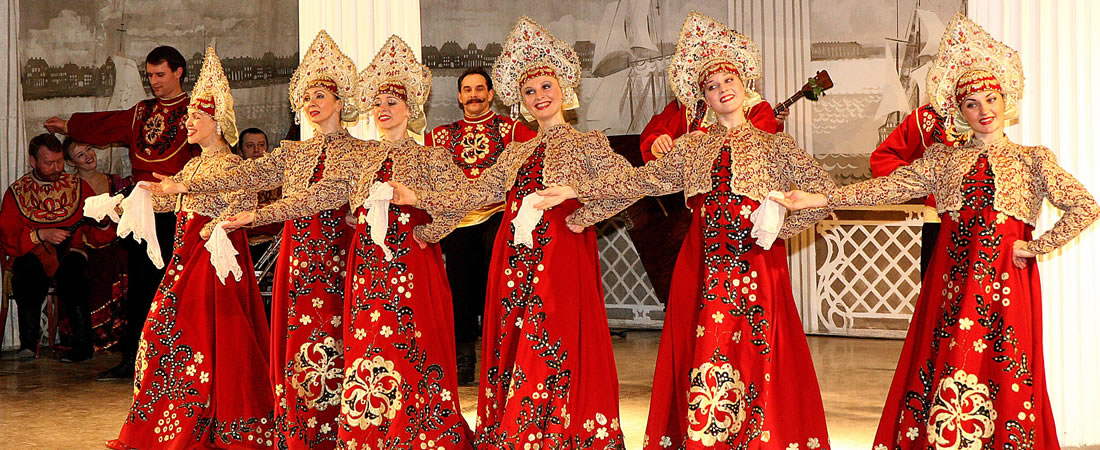 Folklore Show im Nikolaus Palast - Die Show heißt «das Herz Russlands»